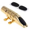 Professional Alto Saxophone Gold Plated Metal Mouthpiece 7 for Playing the Jazz Music