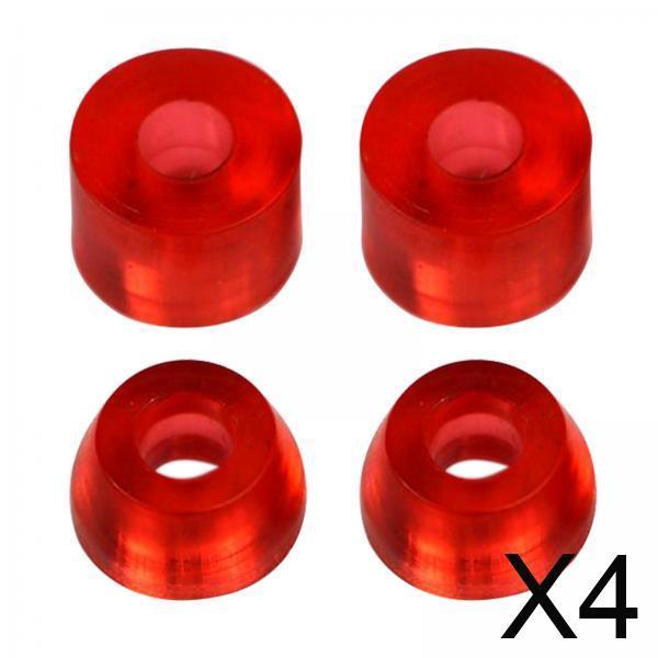 Premium Skateboard Truck Bushings Set with Multiple Hardness for Smooth Ride Suitable for All Boards