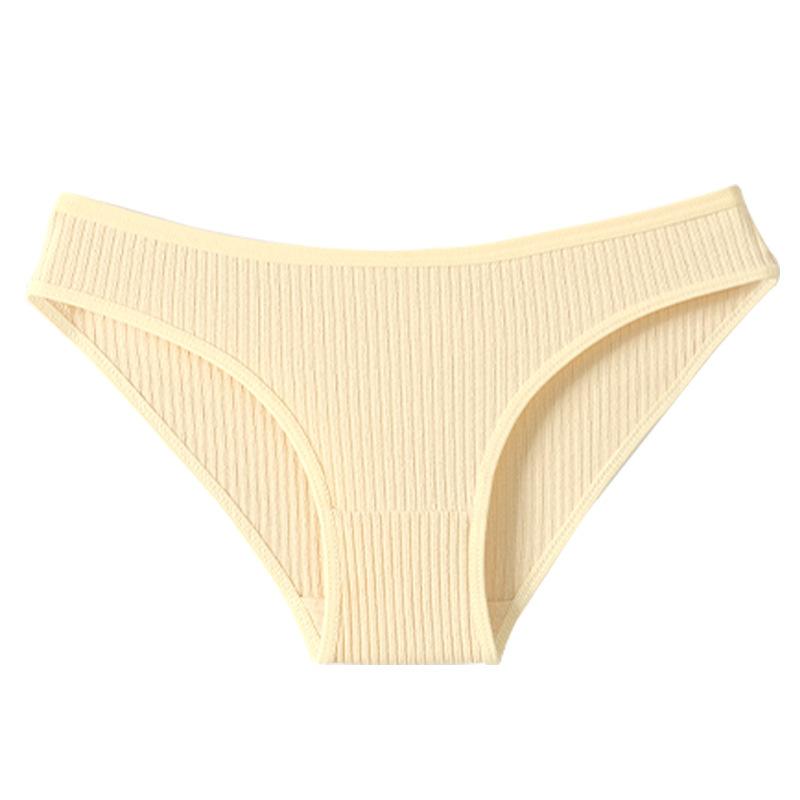 Sexy Threaded Panties Sports Cotton Low Waist Triangle Women’s Thong Panties