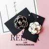 High Grade Luxury Big Brand Camellia Cc Brooch Scarves Buckle Valentine 'S Day Pin Brooches For Woman Gift Accessories