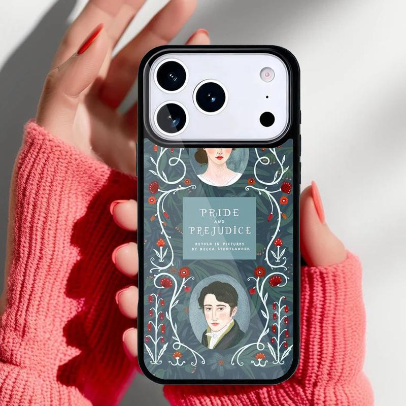 Чехол для телефона «Гордость и предубеждение» для iPhone 17 Air 16e 15 14 13 Pro Max Задняя крышка для 12 11 Pro Coque
