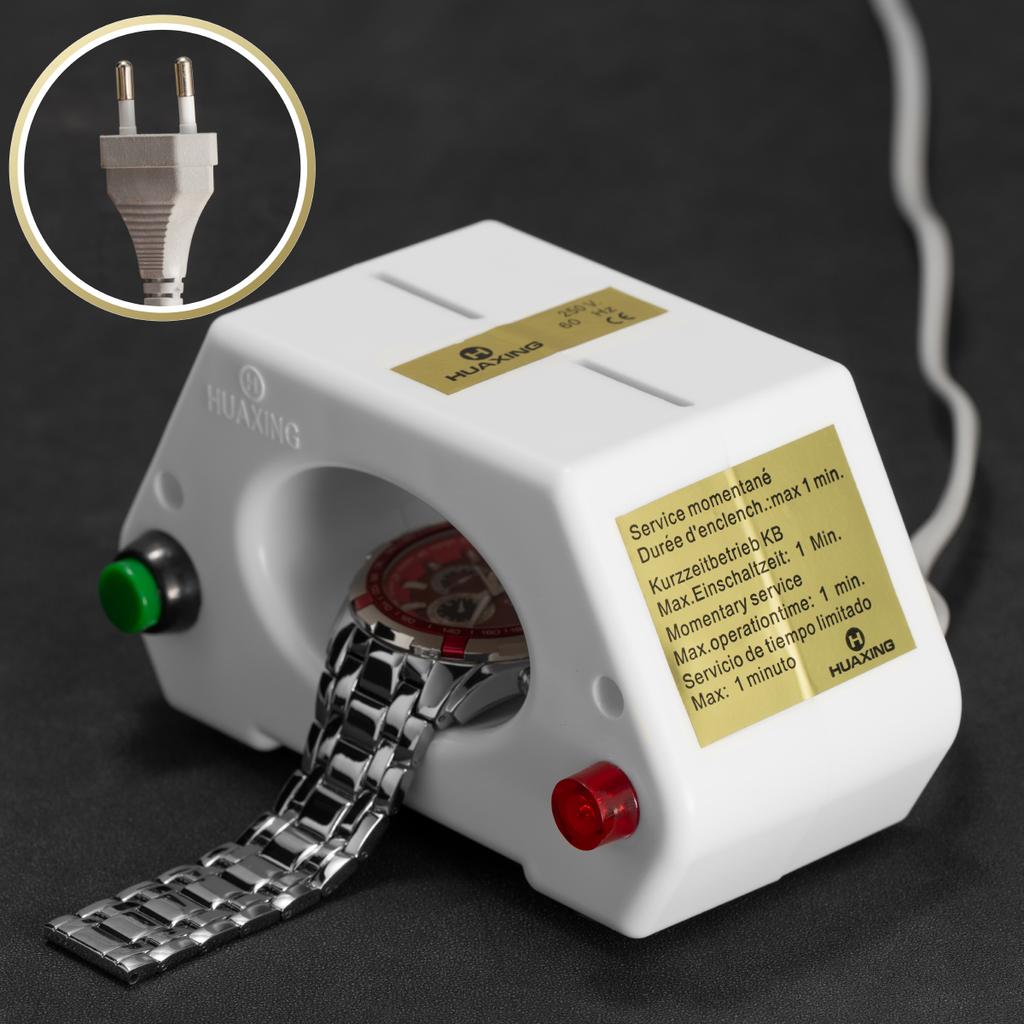 Mechanical Wristwatch Demagnetizer Watch Demagnetizing Watch Time Adjusting Watchmaker Watch Repair Tool Accessories EU/US Plug