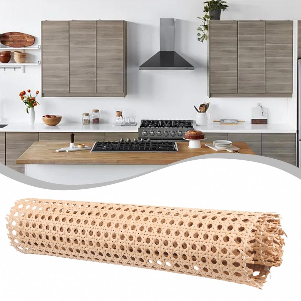 Cane Rattan Webbing Good Elasticity High Breathability Natural Texture