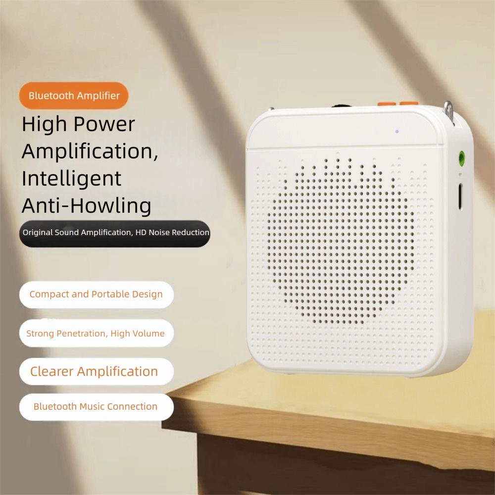 K5 Wireless Voice Amplifier FM Radio Sound Amplifier Bluetooth Speaker  for Noisy Environment