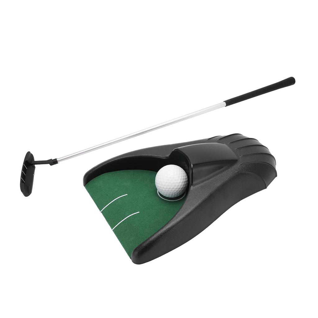 Электрическая автоматическая машина для гольфа Putting Cup Return Machine для тренировок в помещении и офисе