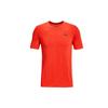 Training Sports Slim Fit Crew Neck Fitted Straight Short Sleeve T-Shirt Men Tops Phoenix-Fire-Red 1366150-296
