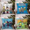 Наволочка E-Ed Edd N Eddy для дома, общежития, спинки стула, короткий плюш, двусторонняя печать, подушка для офисного сна