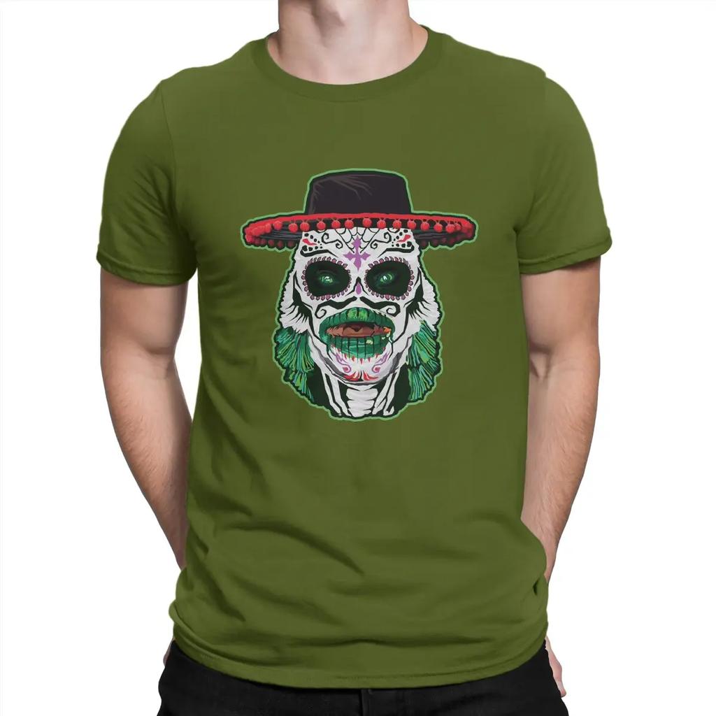 Day Of The Dead TShirt Creature From The Black Lagoon Crewneck Tops Fabric T Shirt Humor Top Quality Gift Idea Unisex