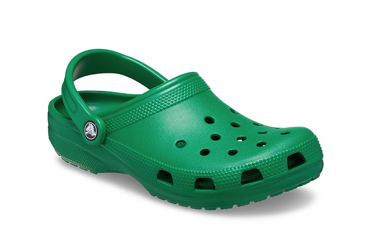 Crocs Классические клоги EVA Classic Clogs Унисекс Вечнозеленый Зеленый 10001-3WH