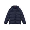 Polo FW22 Solid Logo Embroidered Removable Hood Warm Down Jacket Men Jackets Navy-Blue MNPOOTW16020299-410