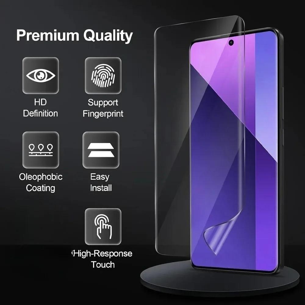 4 шт. Ультрапрозрачная Защитная Пленка для OPPO Reno 15 Pro Mini 15 Pro Max Не Стекло Глянцевая Защитная Пленка для Reno 15C 15FS 15F 5G