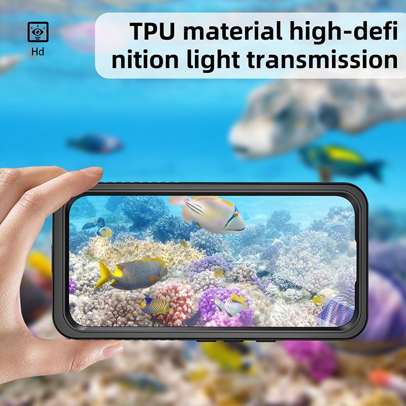 Водонепроницаемый чехол IP68 для Google Pixel 9 Pro XL 9A Pixel 8 7A 6, для дайвинга, плавания, активного отдыха на природе, полный чехол, военный уровень защиты от падений