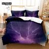 Beautiful Star Sky Bedding Set, Star Sky Duvet Cover Set, 3D Bedding, Digital Printing, Queen Size, Fashion Design