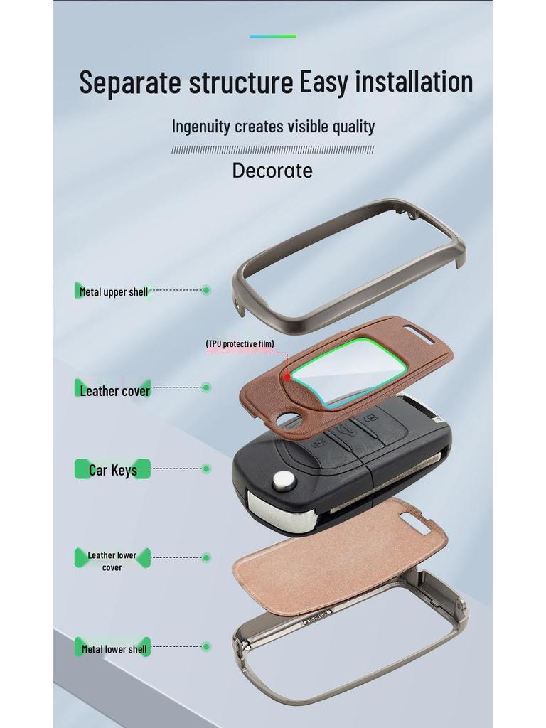 Baojun 730/510/560/530/310W/360 Folding Key Protection Cover