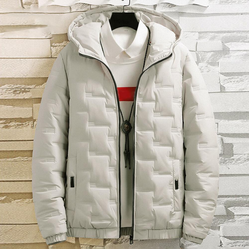 Cotton-padded Jacket Men's Jacket Winter Casual Large Size Hooded Padded Jacket