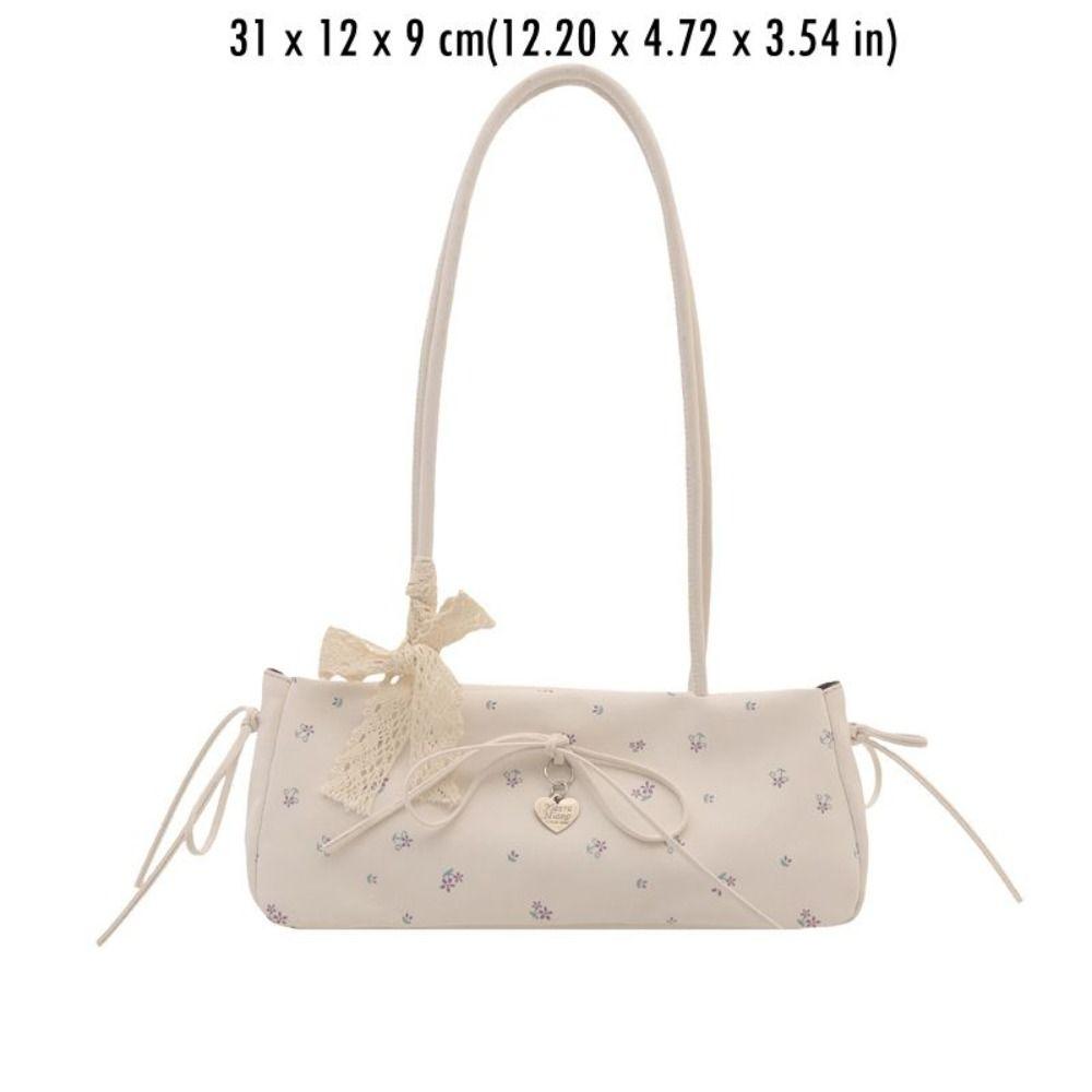 High Quality Casual Drawstring Shoulder Bag Khaki Color Trendy Handbag Lightweight Large Capacity Tote Bag