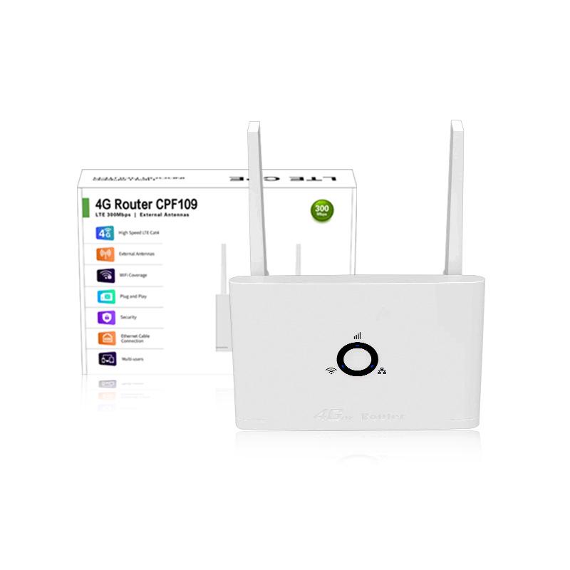 Беспроводной 4G LTE роутер со слотом для SIM-карты для домашнего WiFi-sharing