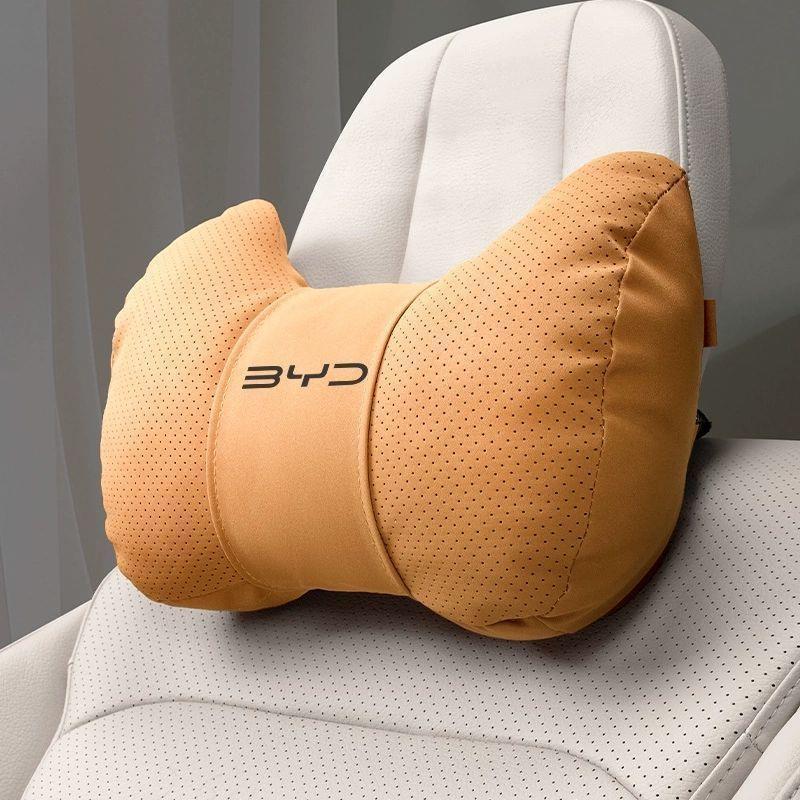 Universal Headrest & Lumbar Support for BYD: Seagull, Destroyer 05Plus, Han, Qin, Tang, Song Pro, Seal, Dolphin