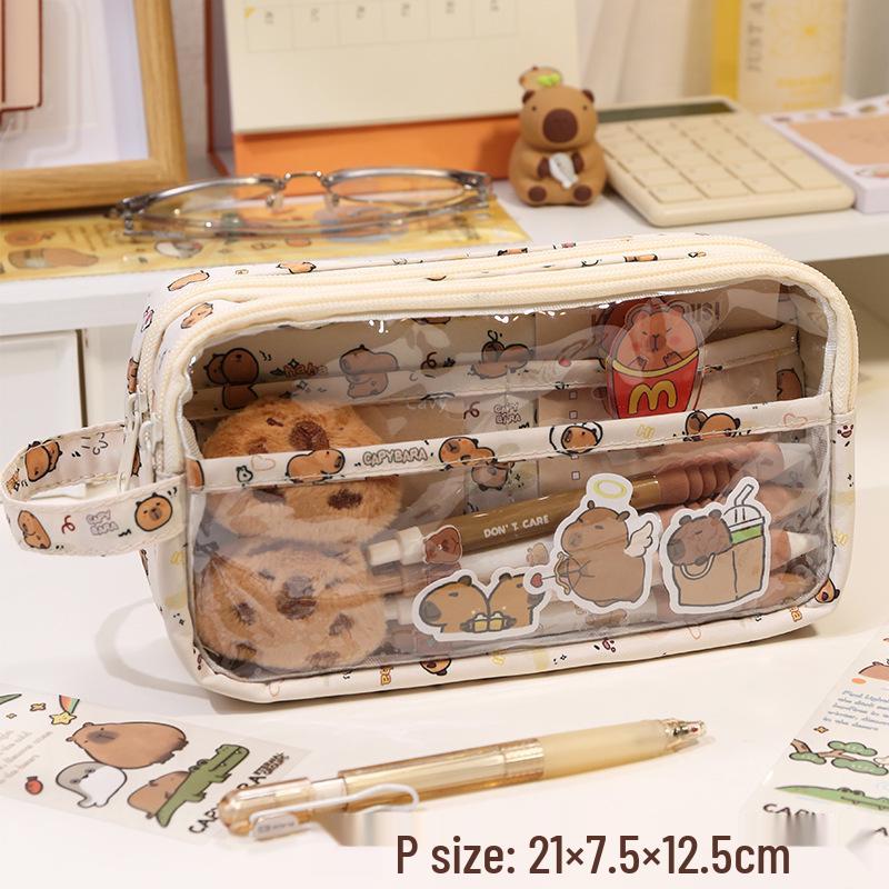 2024 Large Capacity Pencil Case for Girls: Stylish, High-Value Student Box with Advanced Design for Elementary School