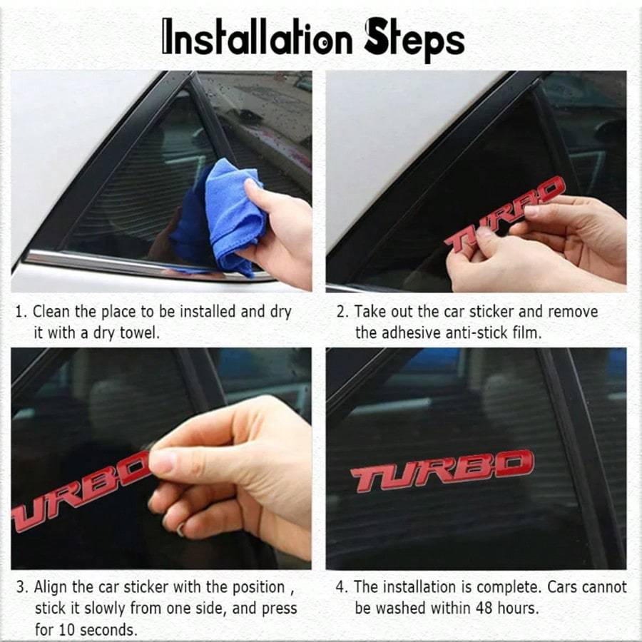 Металлическая наклейка-значок для автомобиля, самоклеящаяся наклейка для автомобиля, задний значок, доступный в серебристом/черном/красном цвете