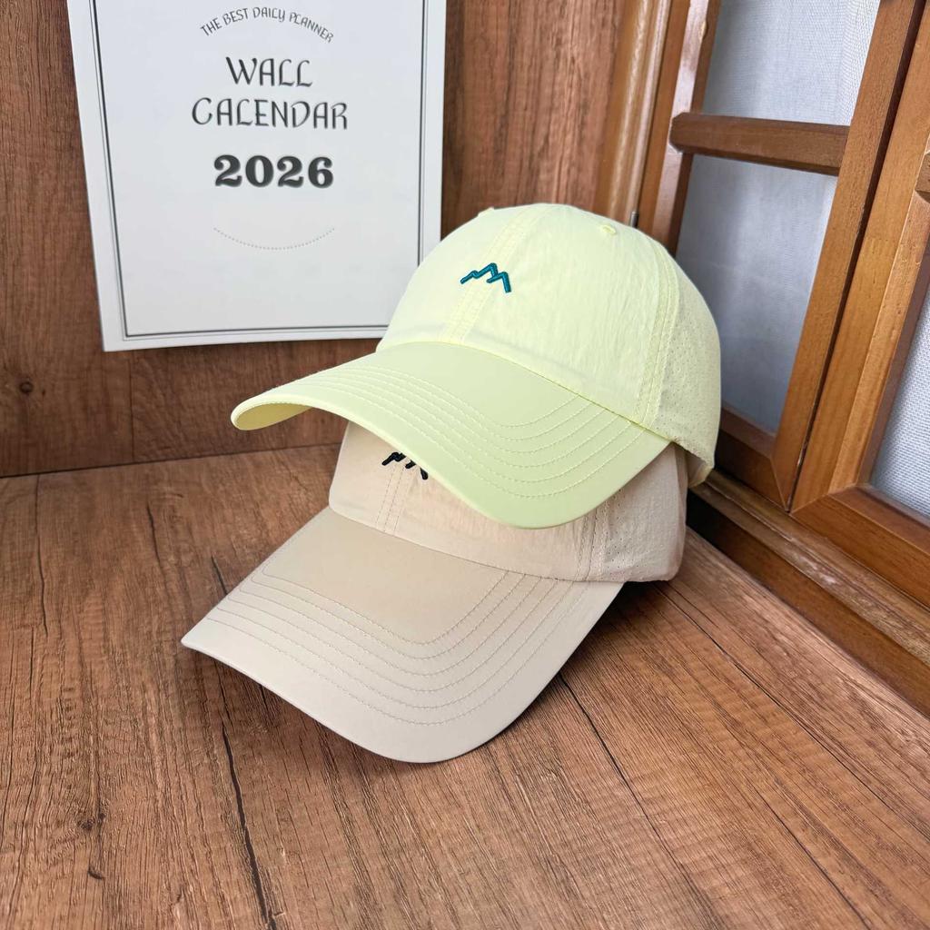 Ultra-thin mountain peak standard quick-drying baseball cap men's and women's summer breathable sunscreen visor versatile casual sports cap