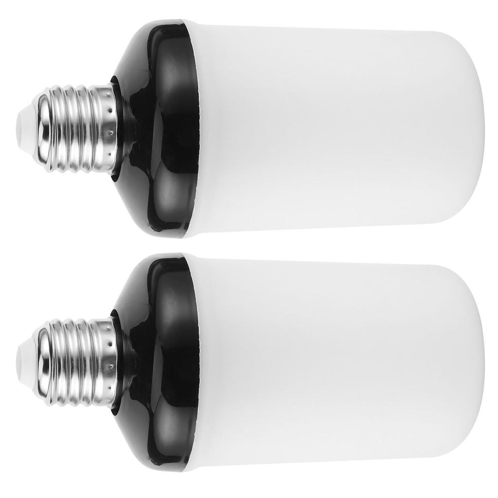 2PCS 99LED Simulation Flame Lamp Fire Light Bulb with Gravity Sensor for Party Festivals Decor 85‑265V