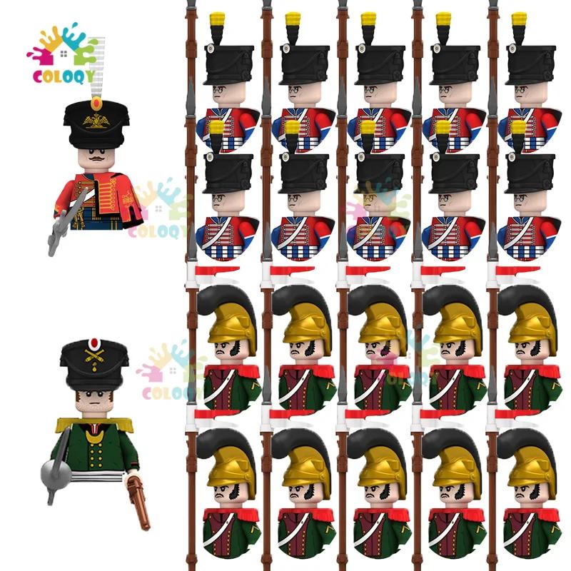 Kids Toys 22Pcs/10Pcs Napoleonic Wars Military Soldier Building Blocks Imperial Navy Figures Toys For Kids Birthday Gifts