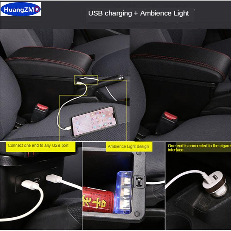 For VW Touran Caddy Armrest Box For Volkswagen VW Touran Caddy Central Storage box Interior Dedicated Retrofit Car Accessories