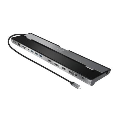 Док-станция USB-C – j5create – Три монитора – 100 Вт