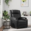 VidaXL Recliner Armchair, Chair with Footrest, Seat with Backrest and Armrests, Living Room Furniture, Modern, 373522