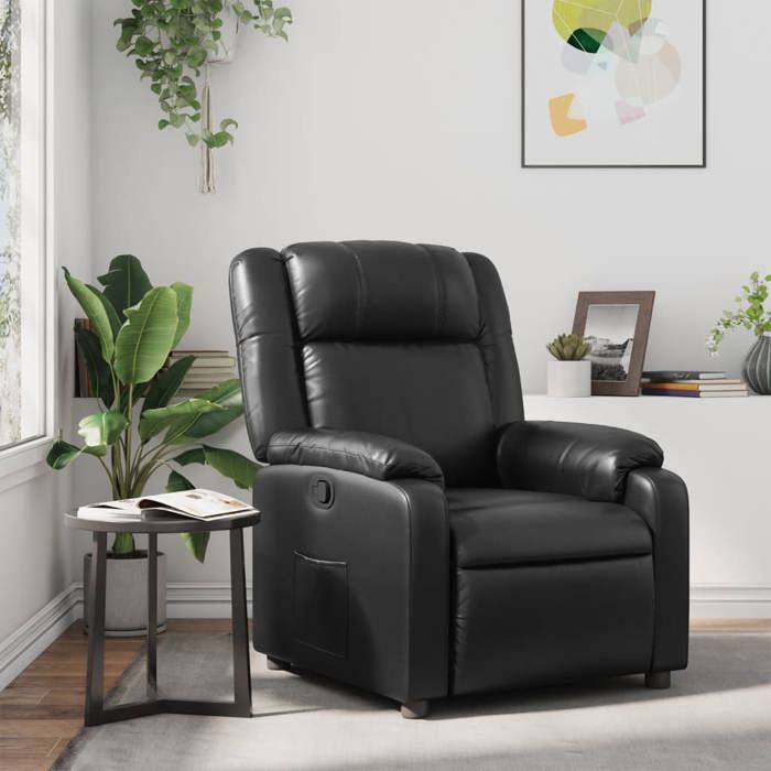 VidaXL Recliner Armchair, Chair with Footrest, Seat with Backrest and Armrests, Living Room Furniture, Modern, 373522