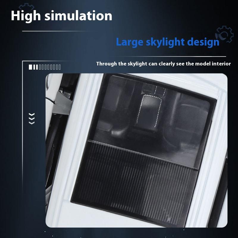 1/32 Scale Land Rover Range Rover 50th Anniversary Off Road SUV Vehicle Alloy Diecast Car Model Computer Desktop Decoration Gift Boys