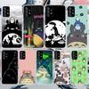 Totoro Studio Ghibli Anime Soft Phone Case For Samsung Galaxy A52 A53 A12 A13 A22 A23 A32 A33 A72 A73 5g A02s A03s A50s Pattern