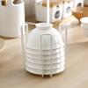 1/4Pcs Draining Dish Racks Bowl Plate Holders Durable Construction Easy To Clean Heavy-Duty Metal Bowl Storage Dying Display Racks