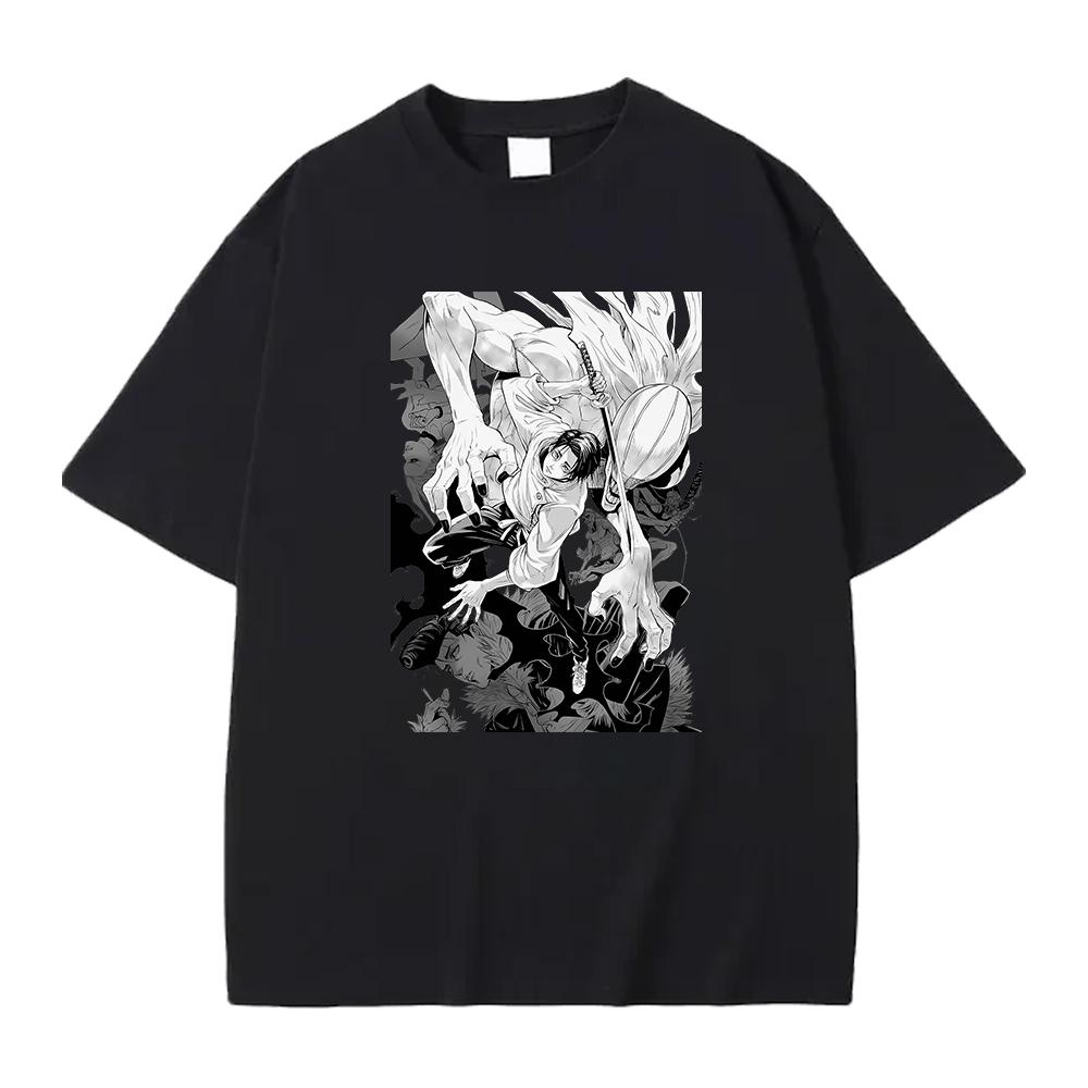 Японская футболка унисекс Jujutsu Kaisen, футболка с графическим принтом Okkotsu Yuta, хлопковая одежда унисекс, футболки с коротким рукавом в стиле стрит-мод.