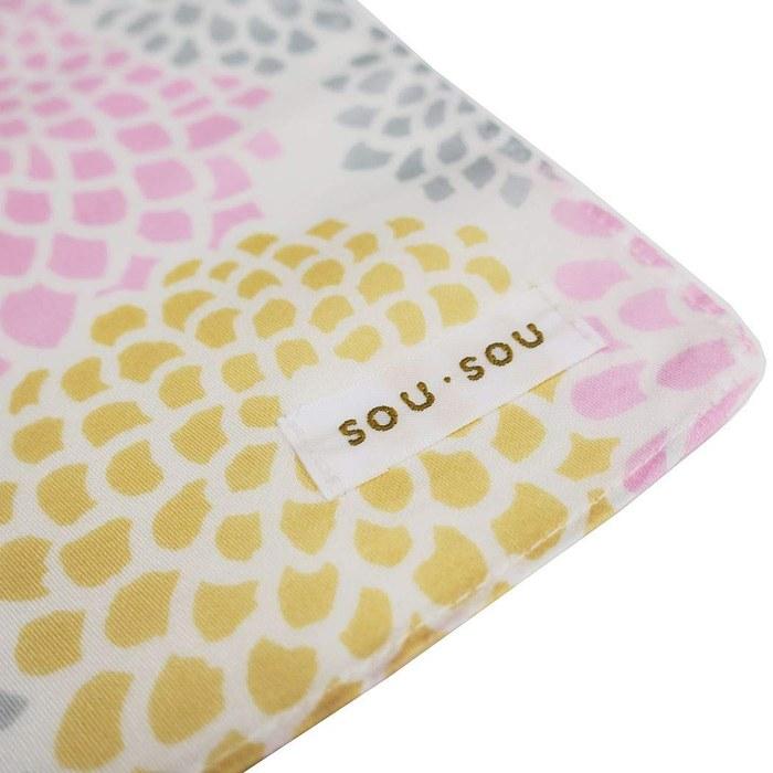 Marushin Lunch Cloth SOU SOU Approx. 50x50cm Kikuzukushi Made in Japan 6165008000