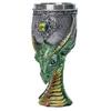2026 Viking Ship Drakkar Fly Dragon Skull Goblet Stainless Steel Insert Halloween Wine Glass Retro Skull Chalice Cup Shot Glass