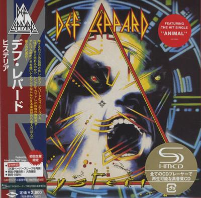 CD DEF LEPPARD - Hysteria UICY93453 Mercury 2008 Япония Рок Б/У