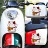 Lucky Cat Auto Exterior Universal Safety Warning Mark Reflective Tape Motorcycle Bike Reflective Car Stickers