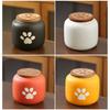 180/500ml Pet Ashes Storage Box Ceramic Dog Cat Cremation Urns  Desktop Decoration