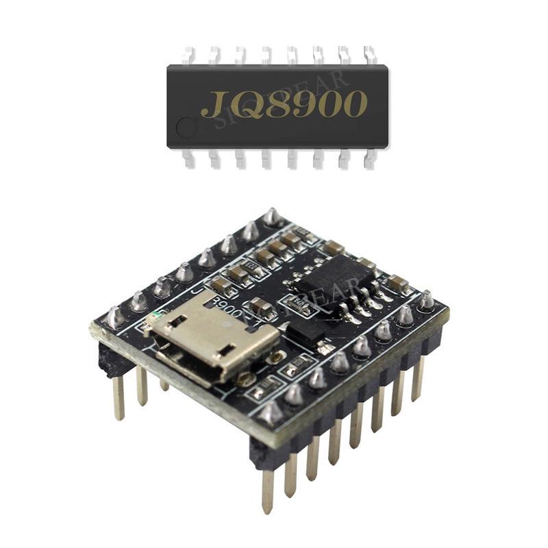 Voice Recognition JQ8900-16P MP3 Music Module with USB & Serial Port