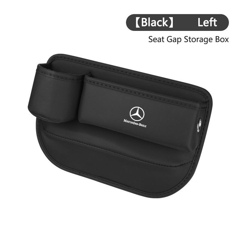 IUM3 Car Seat Gap Multifunction Crevice Storage Box Interior Accessories For Mercedes Benz A B C E S Class C200 E350 W205 CLA CLS GLA