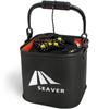 SEAVER Fishing Water Bucket Bucket 22cm Pliers Fish Grip Single [Choose Set/Color] (Black Item)