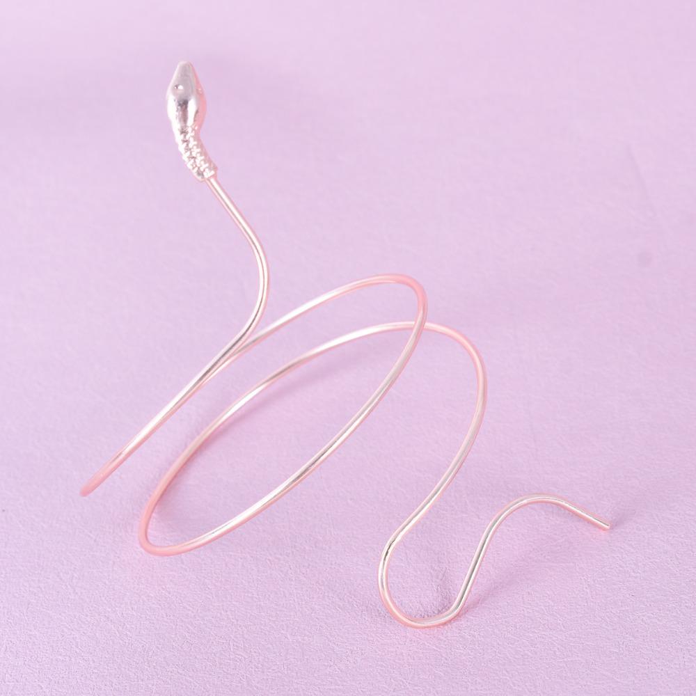 Bohemian Style Wrapped Snake Bracelet Exaggerated Punk Gothic Jewelry Gift Arm Decor Women Gift
