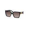 Givenchy Квадратные солнцезащитные очки с шарниром Унисекс Очки Черные GV40056U01B