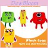 Плюшевая кукла Numberblocks Мягкая и милая мягкая игрушка для детей Обучающая и веселая