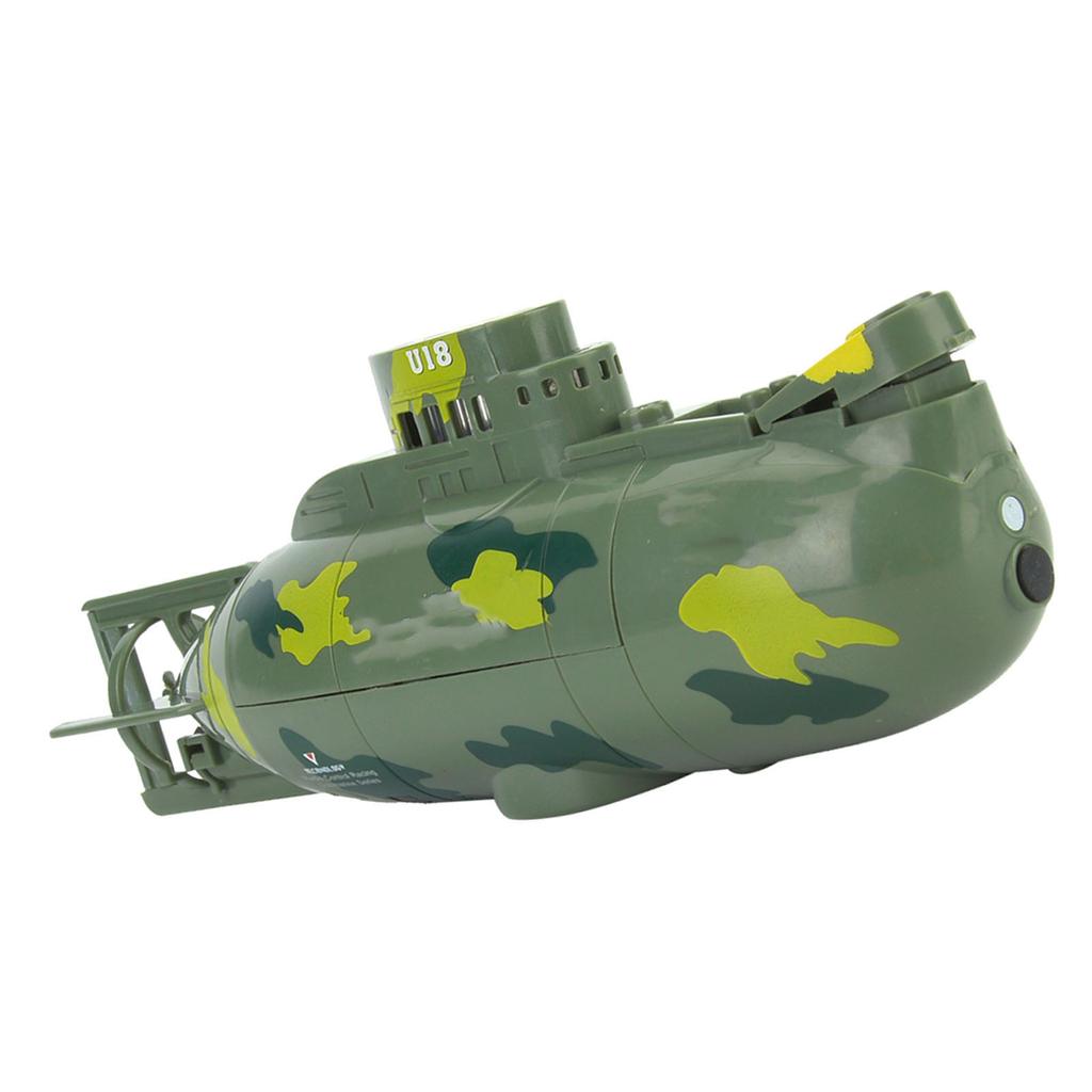 Мини-симуляция, военный пульт дистанционного управления, 6-канальная игрушечная модель подводной лодки