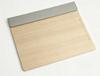 Custom High-End Hotel Guest Room Leather Wood Grain Tissue Box & Service Tray