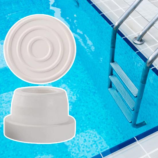 2 шт., защитная заглушка для плавательной лестницы, утолщенная, нескользящая, простая установка и удаление, лестница для подземного бассейна