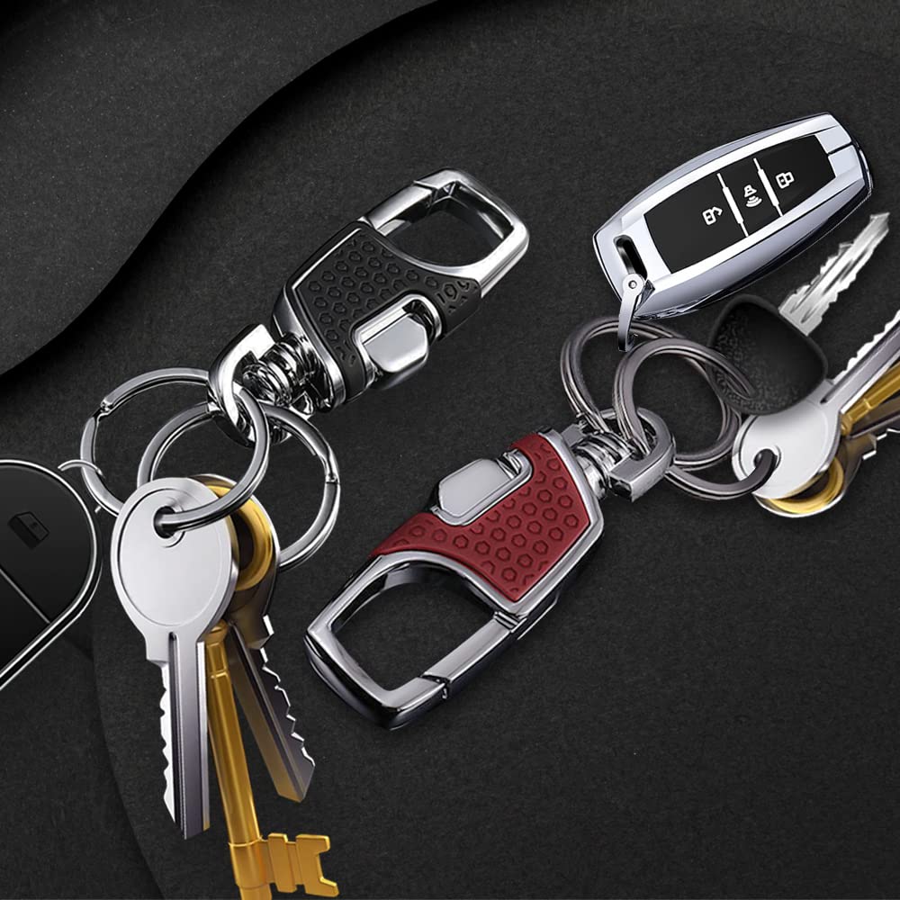 Roseddy Keychain, Car Keyring, Men's, Stylish, Popular, Carabiner, Keychain, Key Organizer, Metal, Durable, Motorcycle,